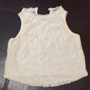 Rolla Coster Crop Lace top